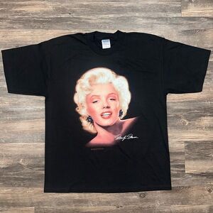 Vintage 1997 Marilyn Monroe Smile Graphic T-shirt Size XL NEW DEAD STOCK